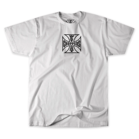 WEST COAST CHOPPERS PARTS TEE - WHITE