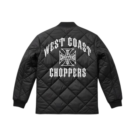 WCC IRON QUILTED JACKET - BLACK