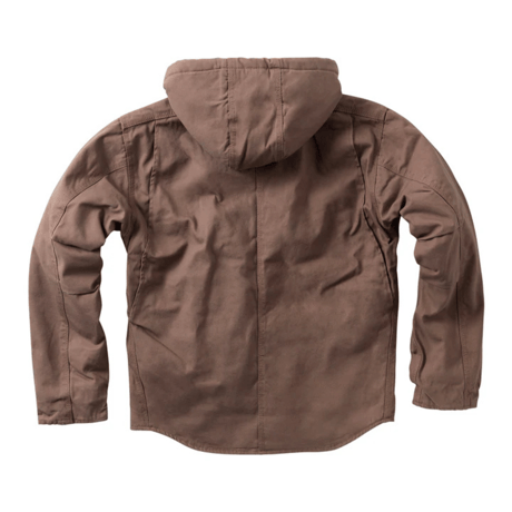 WCC SHERPA LINED CANVAS WORK JACKET - FRONTIER BROWN