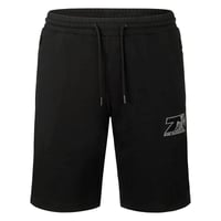KIMI CROSS SEVEN SWEAT SHORT - BLACK