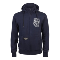 WCC OG ATX ZIP HOODY - NAVY BLUE