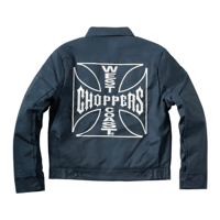 WEST COAST CHOPPERS PANHEAD TEE - VINTAGE BLUE