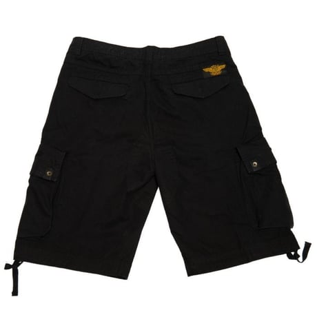 WCC CAINE RIPSTOP CARGO SHORT - BLACK