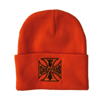 OG ROLL-UP BEANIE - ORANGE