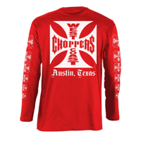 WCC OG LOGO LONGSLEEVE ATX-RED