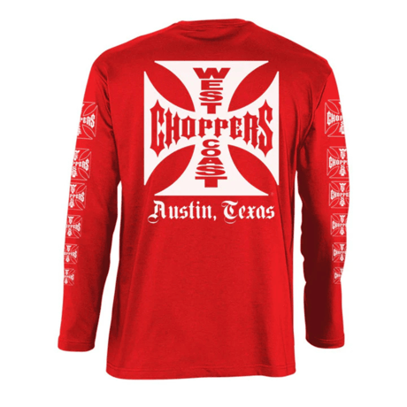 WCC OG LOGO LONGSLEEVE ATX-RED