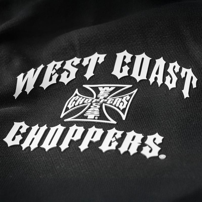 WCC IRON OVERSIZED ZIP HOODY - BLACK | On Fleek