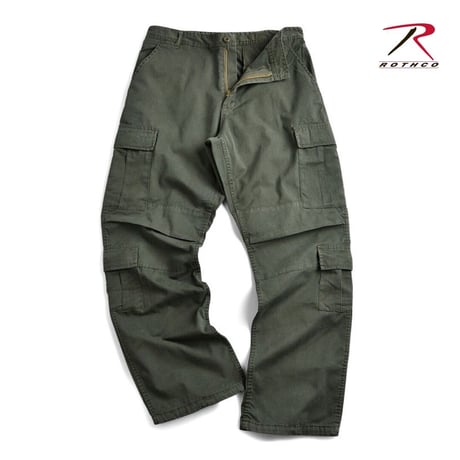 ROTHCO VINTAGE PARATROOPER FATIGUES PANTS（OLIVE DRAB）
