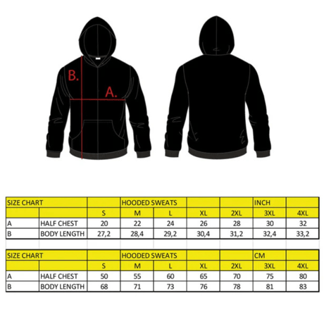 CHOPPERS POR VIDA ZIP HOODY-GREY MELANGE