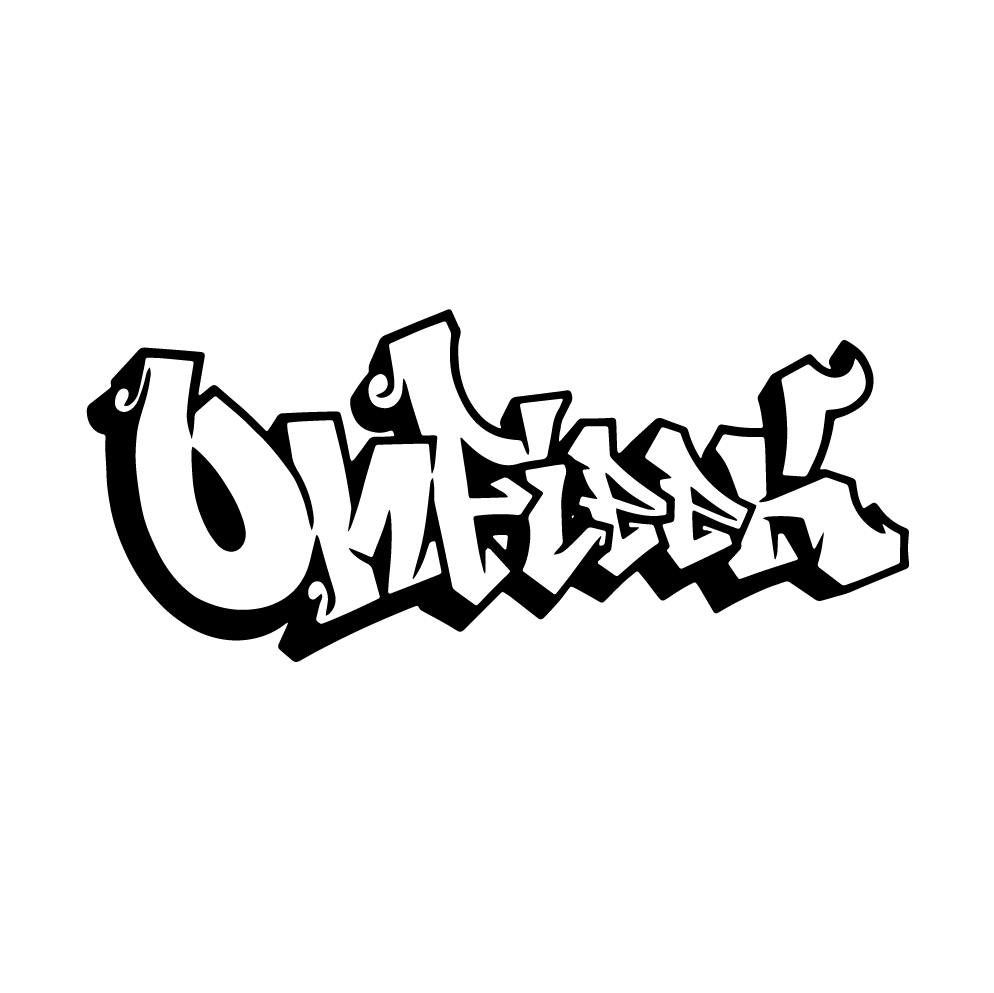 OnFleekカッティングステッカー(グラフィティ：SMALL) | On Fleek