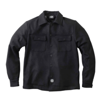 【即納可能】WCC WOOL LINED PLAID JACKET - BLACK
