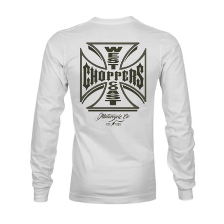 WCC GANGSCRIPT LONG SLEEVE - WHITE