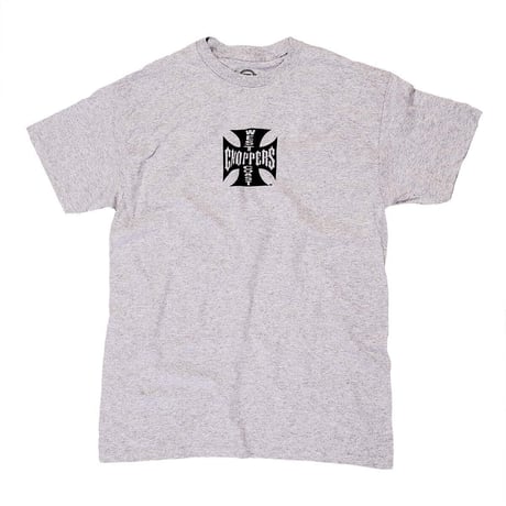 WEST COAST CHOPPERS OG ATX TEE - GREY/BLACK PRINT