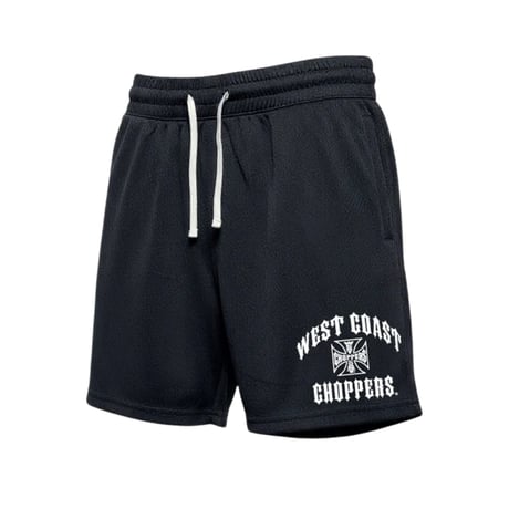 WEST COAST CHOPPERS IRON MESH SHORT - BLACK