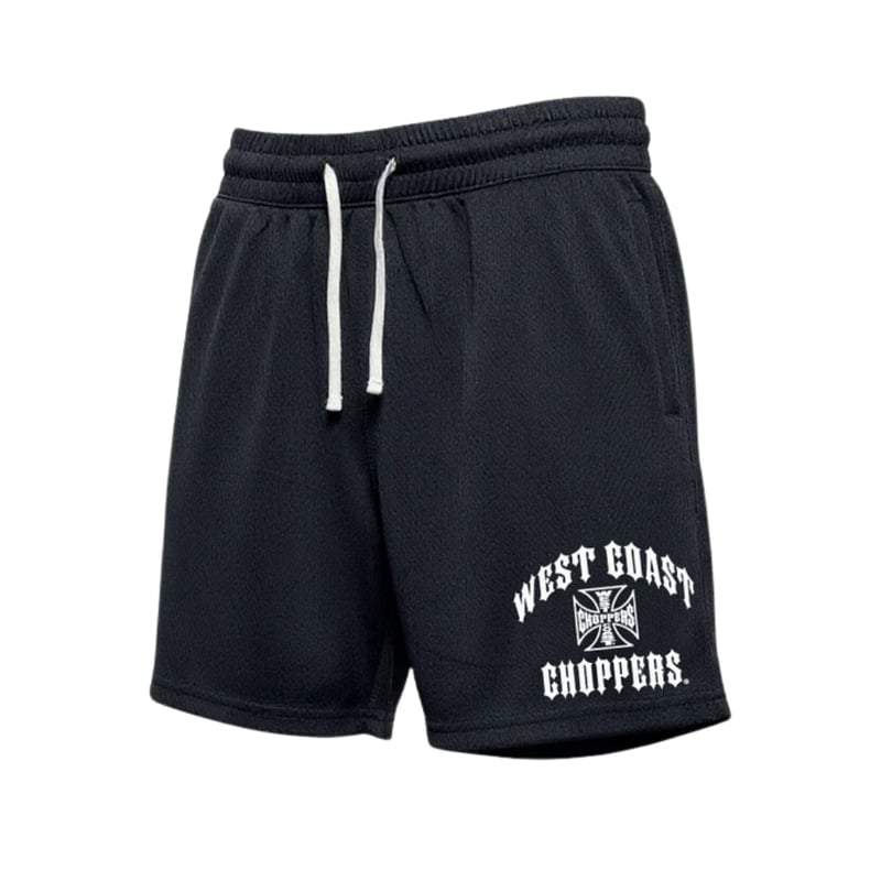 West Coast choppers 　 ランチボックス WEST COAST CHOPPERS IRON MESH SHORT - BLACK | O