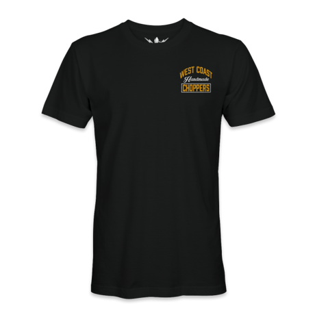 【即納可能】WCC HANDMADE TEE - BLACK