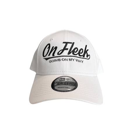 OnFleek CAP（NEWERA 9FORTY WHITE）