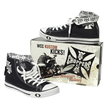 WARRIOR HI-TOPS - BLACK