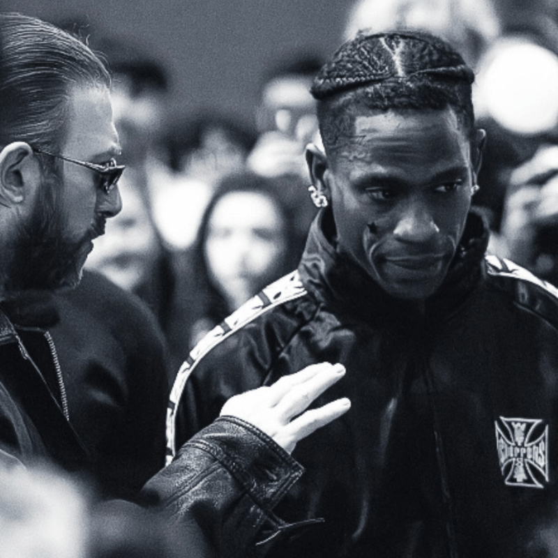 トラビス・スコット着用モデル】WCC OG TRACKSUIT JACKET - BLACK