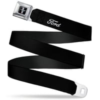 FORD MUSTANG EMBLEM SEATBELT BELT