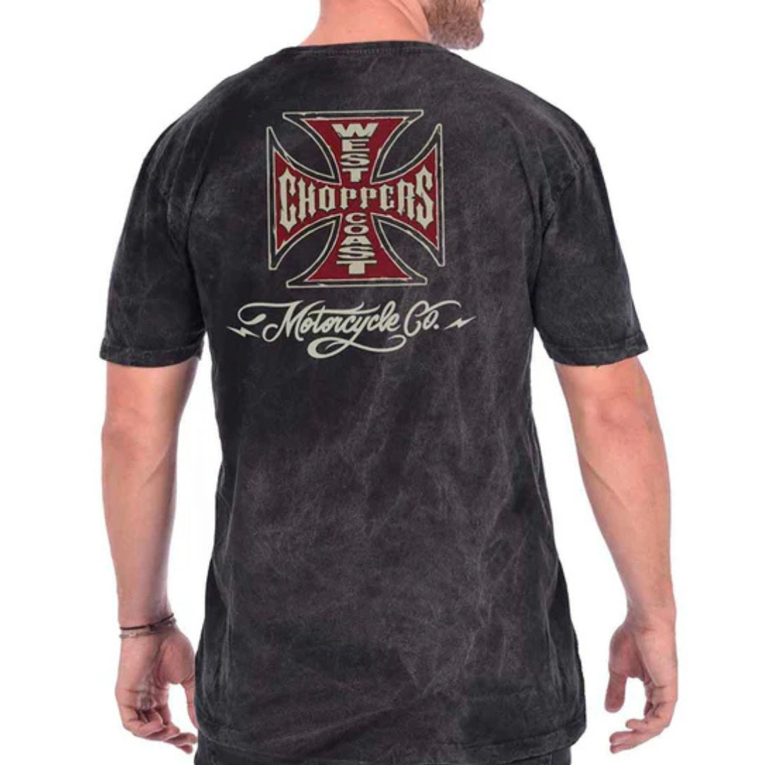 WCC MOTORCYCLE CO. - VINTAGE BLACK WASH | On Fleek