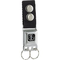 FORD MUSTANG TRI-BAR LOGO BLACK WHITE SILVER RED BLUE