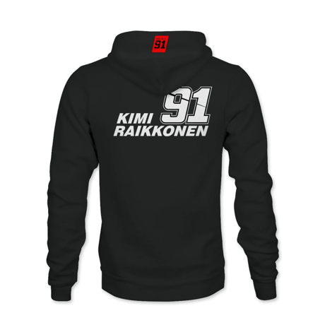 KIMI OFFICIAL PROJECT 91 TRACKHOUSE ZIP HOODY - BLACK
