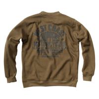 WEST COAST CHOPPERS PARTS CREWNECK - OLIVE GREEN