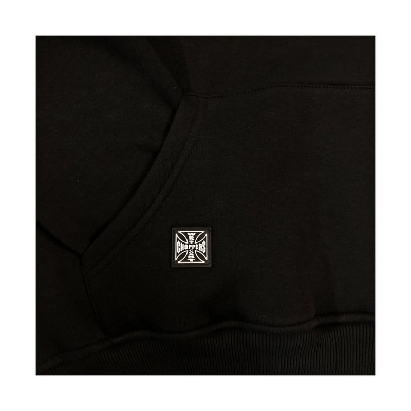WCC OG LOGO ZIP HOODY - BLACK | On Fleek WCC OG LOGO ZIP HOODY - BLACK | On Fleek