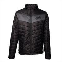 KIMI SCRIPT LOGO PADDED JACKET - BLACK