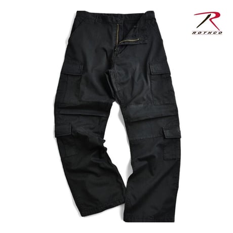 ROTHCO VINTAGE PARATROOPER FATIGUES PANTS（BLACK）