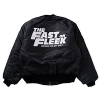 THE FAST ON FLEEK MA-1（中綿入り）