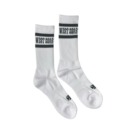 WCC CREW SOCKS - WHITE