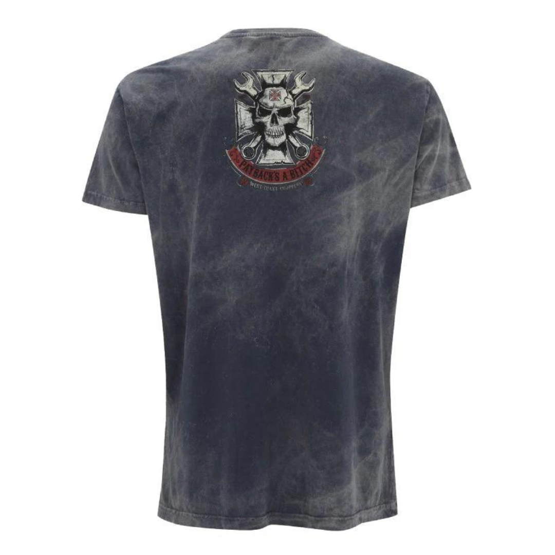WEST CHOPPERS COAST グレー Tシャツ　US サイズ West Coast Choppers Long Beach California Long Sleeve T