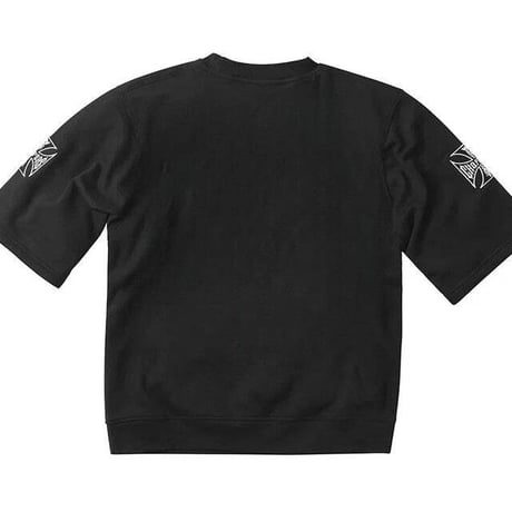 WCC CHOP SLEEVE SWEATER - BLACK