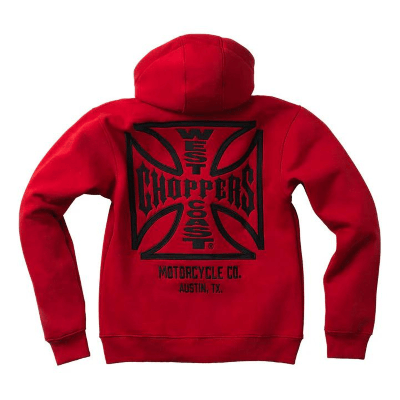 在庫限り】WCC OG ATX ZIP HOODY -RED | On Fleek