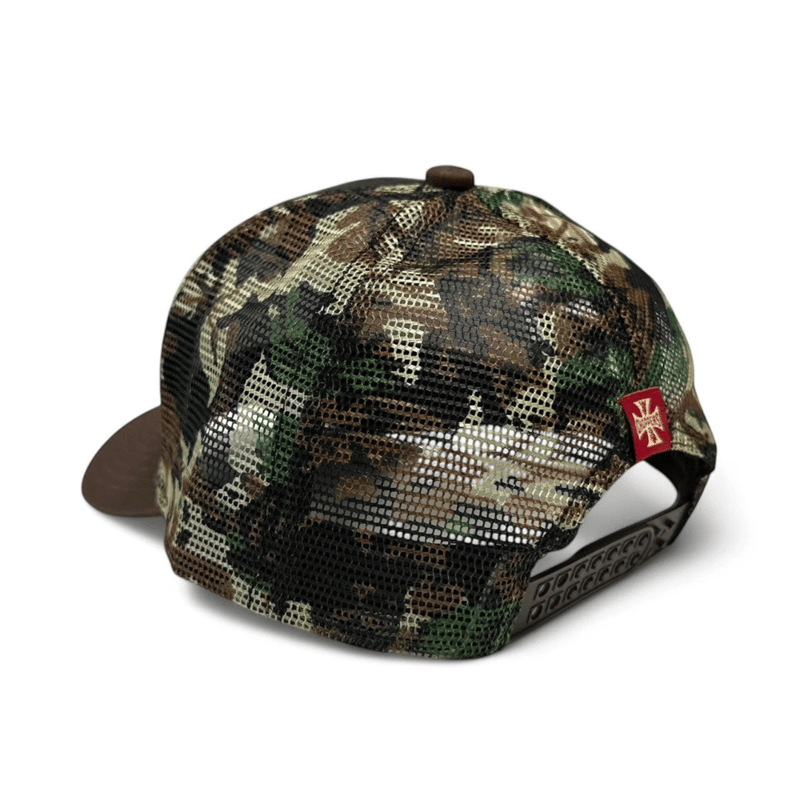 WCC HUNTER TRUCKER HAT - BROWN/HUNTER CAMO | On