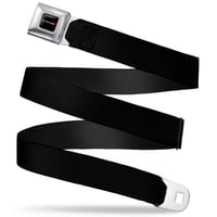 DODGE RED RHOMBUS SEATBELT BELT