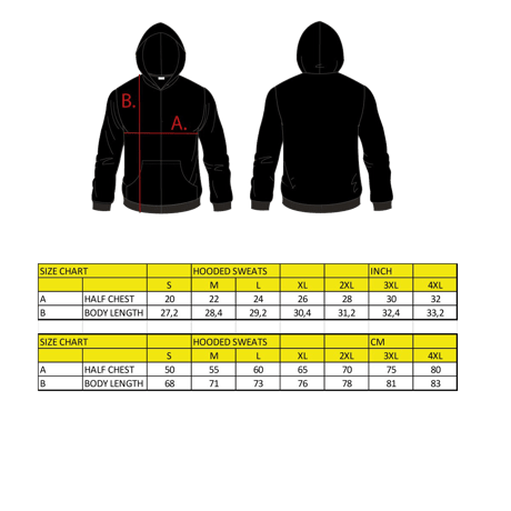 WCC HIGH SPEED ZIP HOODY - BLACK