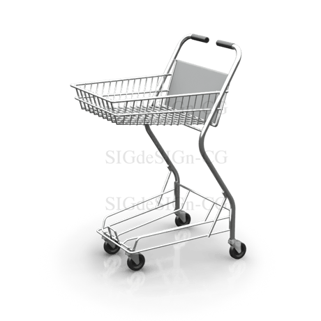ショッピングカート　PNGマスク画像