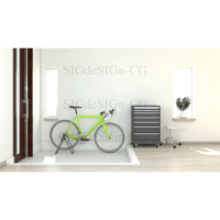 玄関 自転車ガレージ仕様