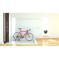 玄関 自転車のあるライフスタイル