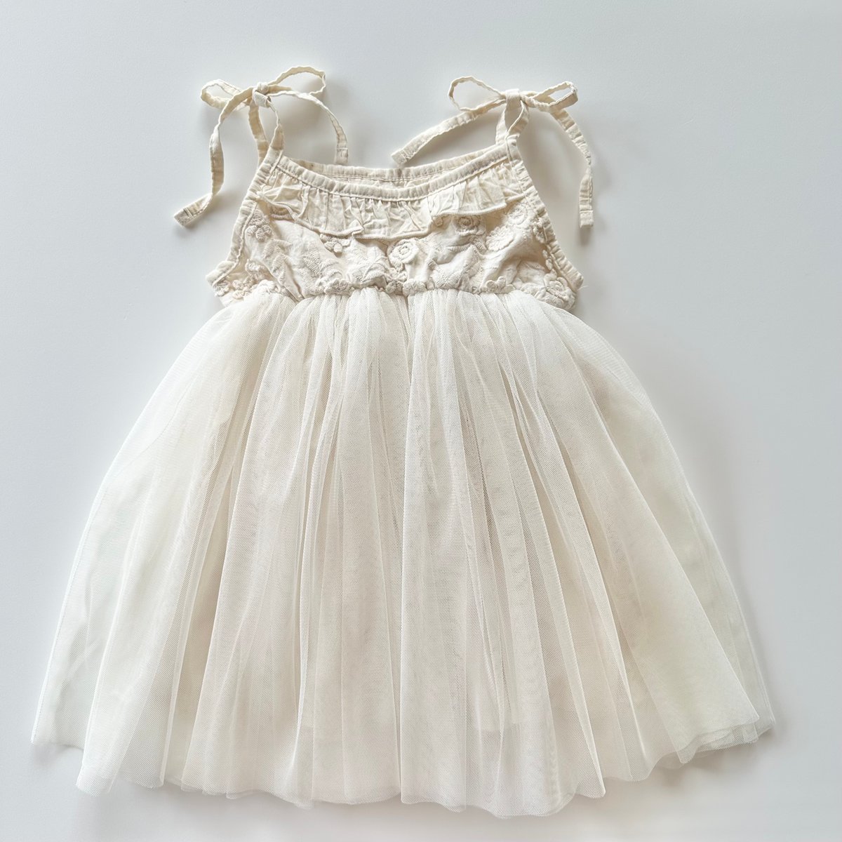 ワンピース mmeeme Flower tulle mini onepiece RM232OP0507_1.jpg