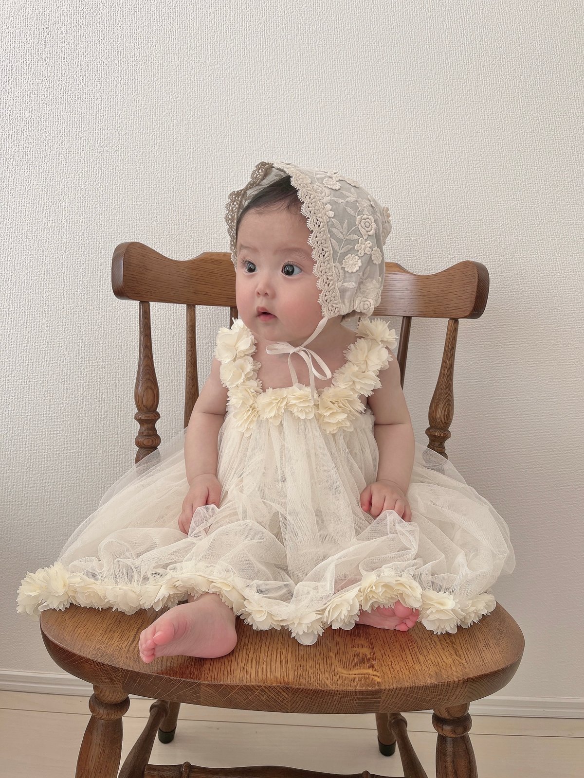 whipped cream flower dress | N O C C U s e l