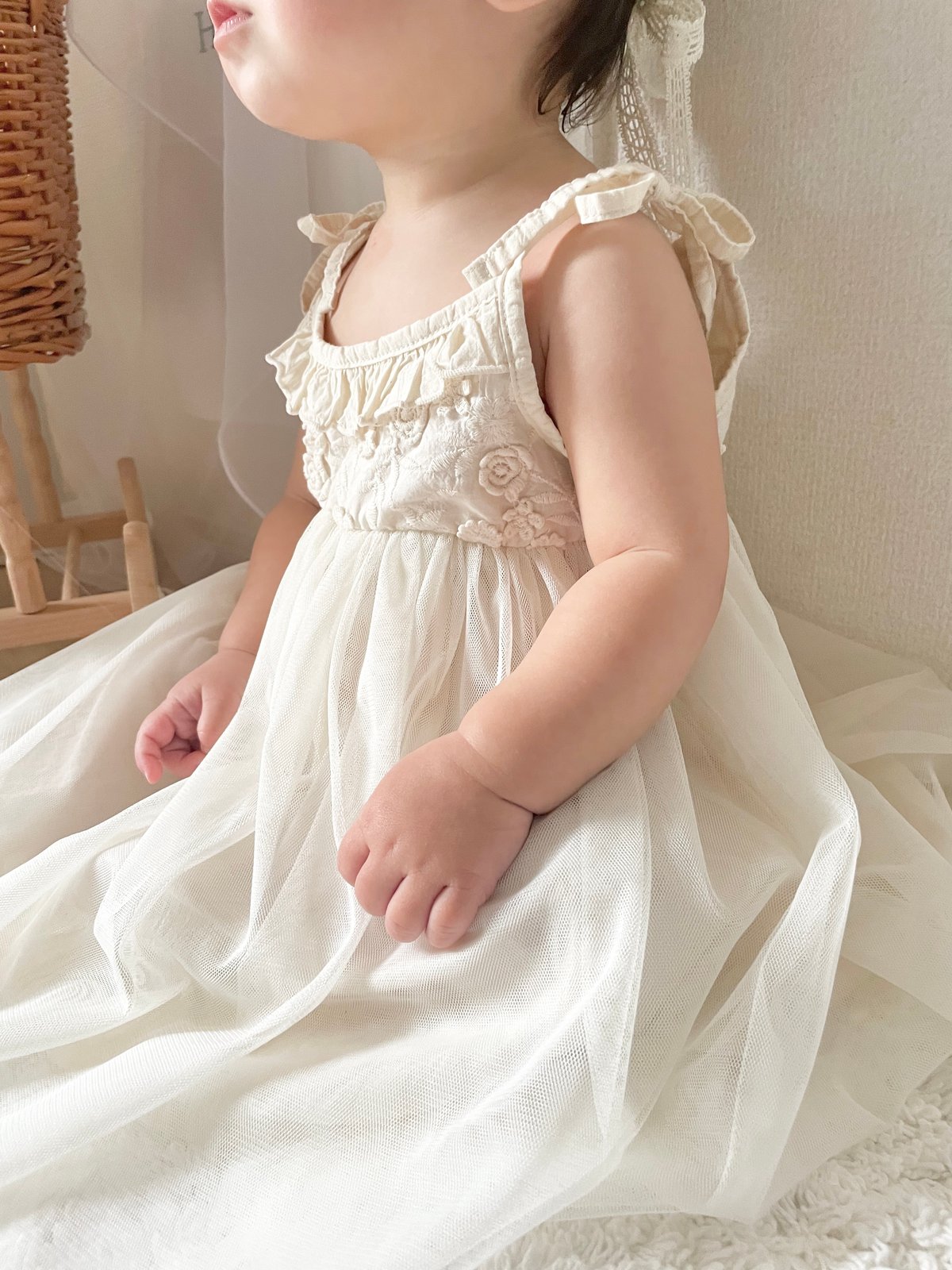 即納〕original Flora tulle one-piece | N O C C U 即納〕original Flora tulle one-piece | N O C C U