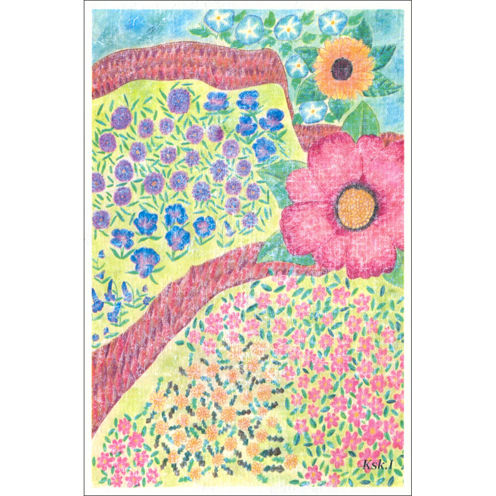 木の上のお花畑【額なし】直筆 手書き 一点物 木の上のお花畑【額なし】直筆 手書き 一点物 オーダー品》言葉たち