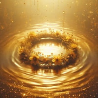 あなたから広がる豊かさの波紋　＜金環の福寿草（きんかんのふくじゅそう）＞