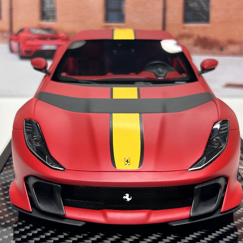 BBR 1/18 Ferrari 812 Competizione Rosso F1-75 フ