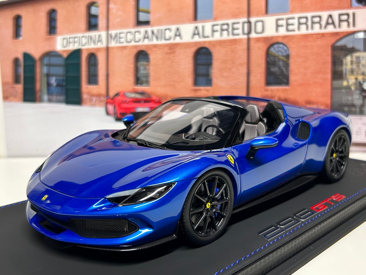 BBR 1/18 Ferrari 296 GTS Blu corsa フェラーリ P18215