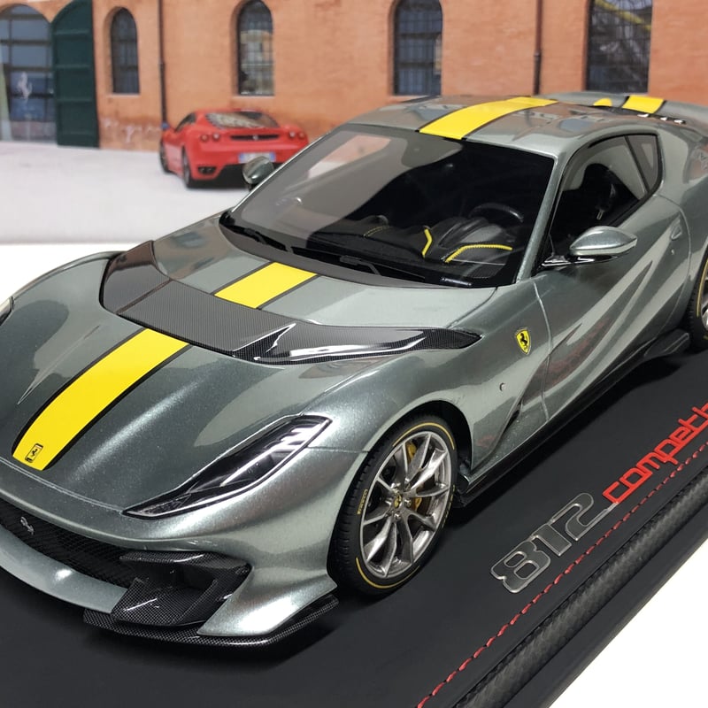 1/18 BBR Ferrari 812 Competizione Grigio coburn